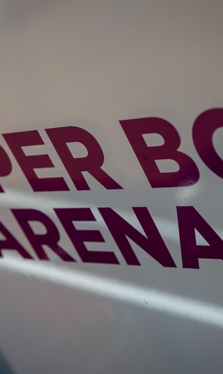 Copper Box Arena meeting room sign at House of Sport