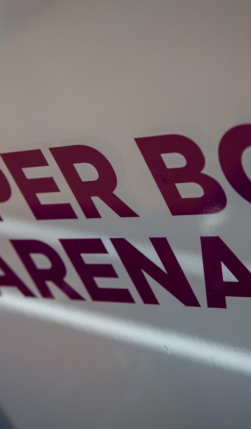 Copper Box Arena meeting room sign at House of Sport